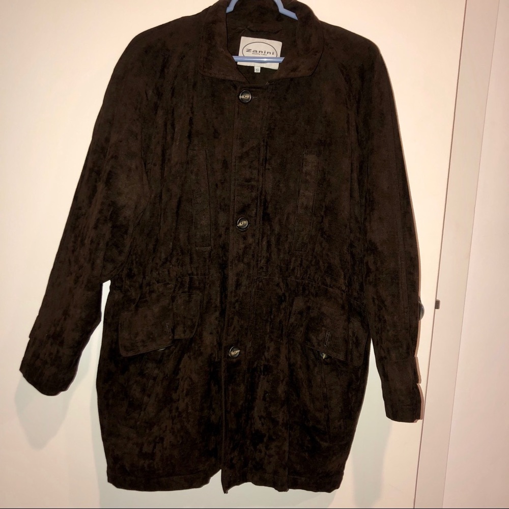 DESIGNER MARCO ZANINI SUEDE JACKET